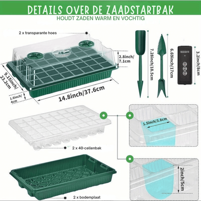 SaatlingSuccess – Slim Kweekstation | 50% KORTING
