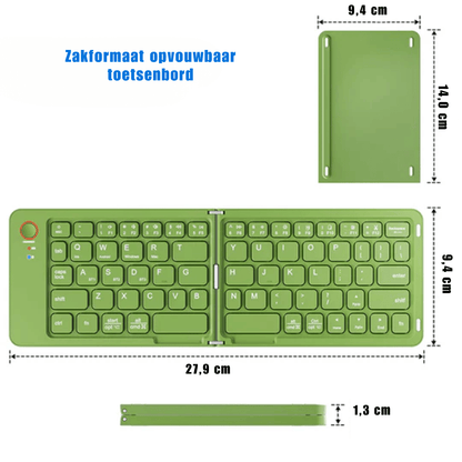 FlexType — Opvouwbaar Bluetooth Toetsenbord | 50% KORTING