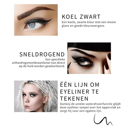 PrismLuxe — Waterbestendige Gel Eyelinerset | 50% KORTING