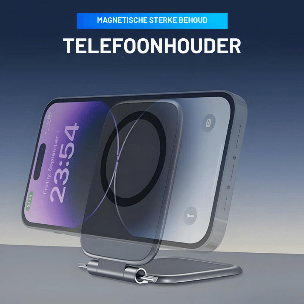 GripMaster – Magnetische Telefoonhouder | 1+1 GRATIS