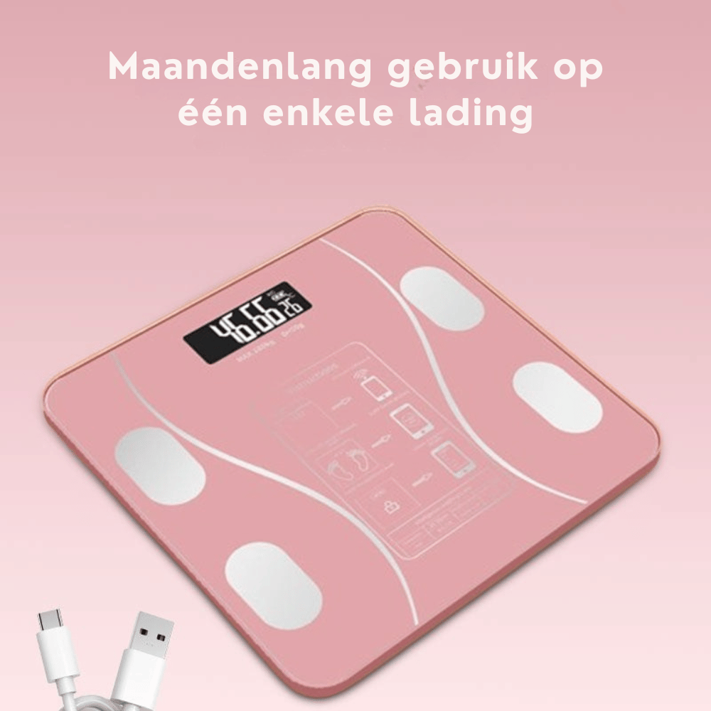 BodyTrack — Slimme Weegschaal | 50% KORTING