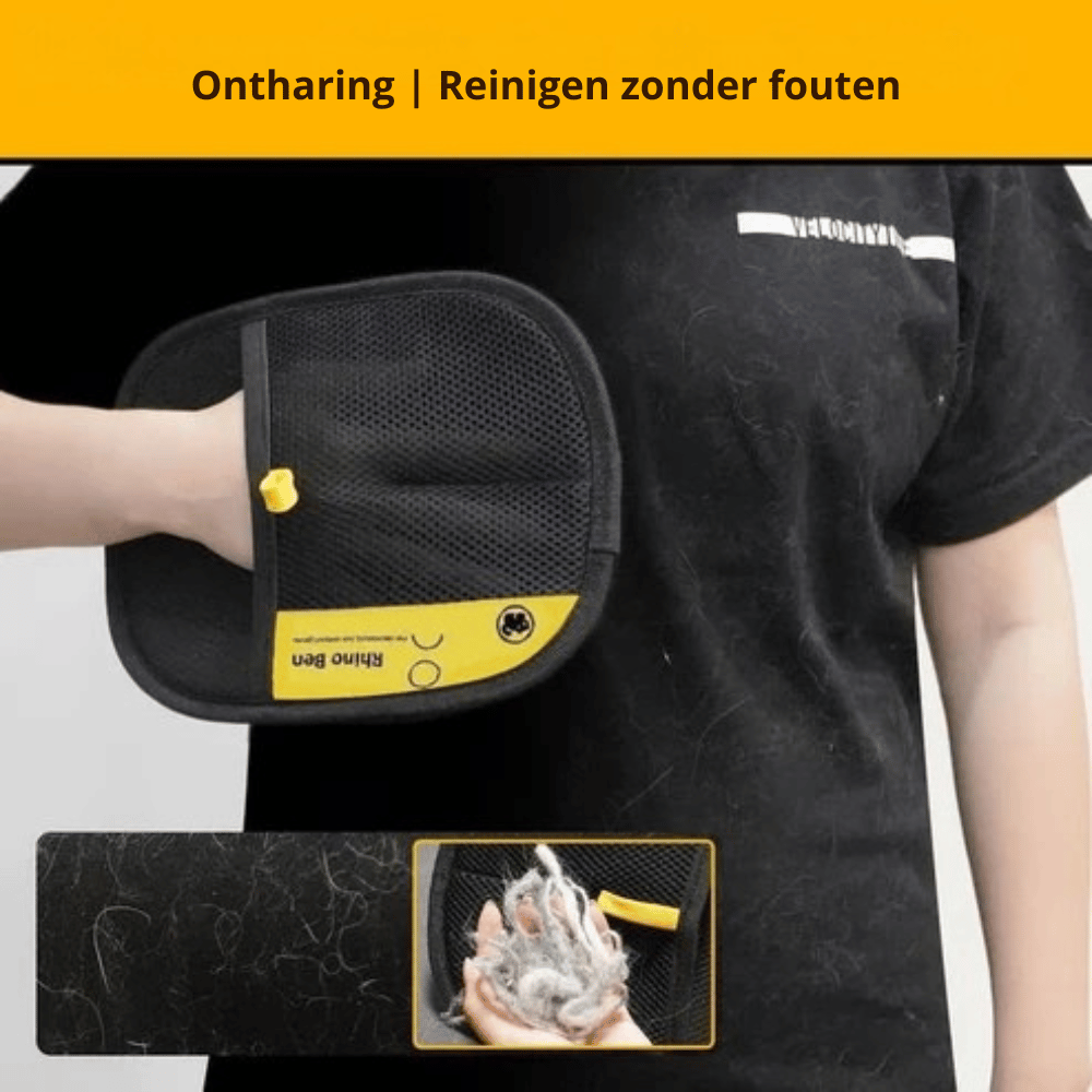 FurVerve — Huisdierhaar Verwijderhandschoen | 1+2 GRATIS