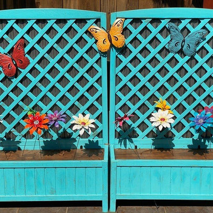 Tuindecoratie Metalen Bloemen