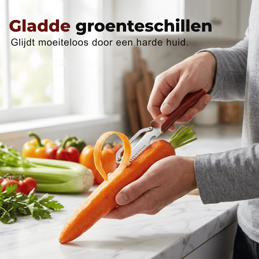 SleekSlice — 3-in-1 Keuken-Multitool | 1+2 GRATIS