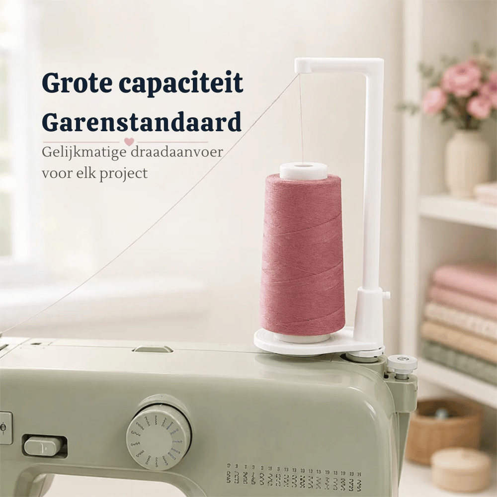 SewEasySpool — Grote Garenklosphouder | 1+1 GRATIS