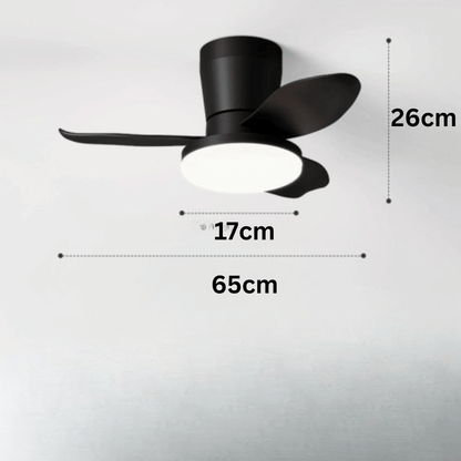 BreezeLux — Slimme Plafondventilator met Verlichting | 50% KORTING