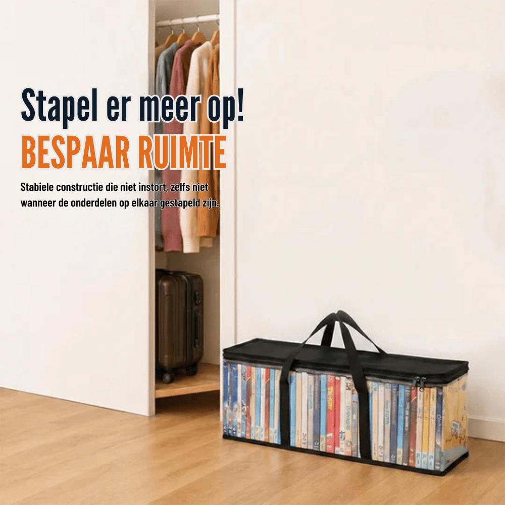 ClearNest — Transparante Opbergtassen | 1+2 GRATIS