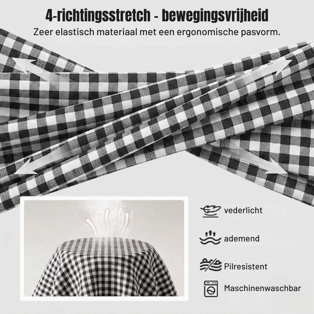 Emma — Geruite Katoenen Capribroek | 50% KORTING