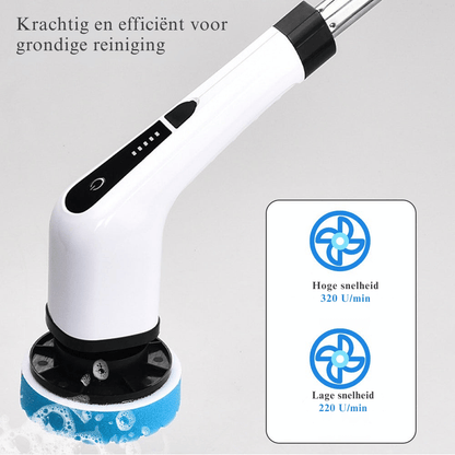 ScrubPro — 7-in-1 Elektrische Reinigingsborstel | 50% KORTING