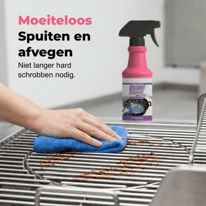 GrillClean Pro — Vetoplossende Spray | 1+1 GRATIS