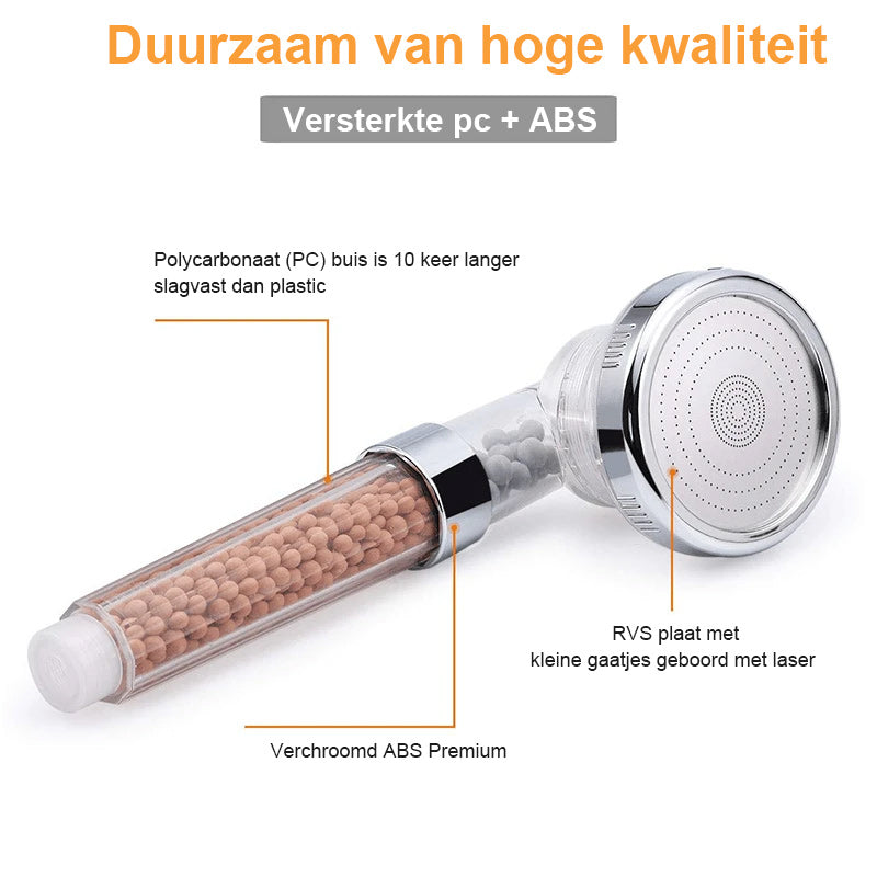 Hogedruk Ionische Filtratie Douchekop