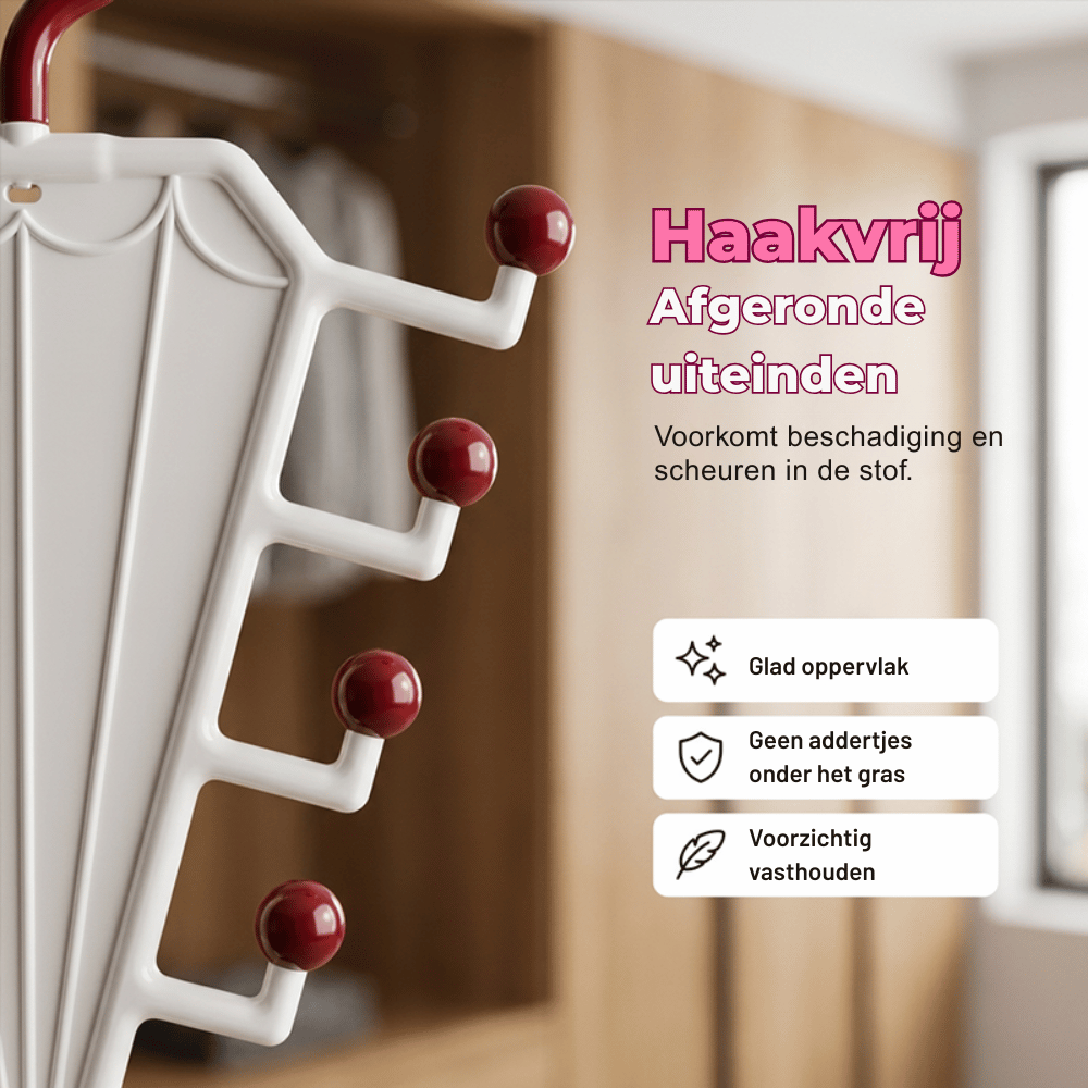 ClosetPro — V-vormige Accessoire-Organizer 6 stuks| 1+2 GRATIS