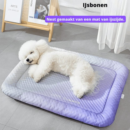 CoolPaw — IJs-Zijden Koelmat voor Huisdieren | 50% KORTING