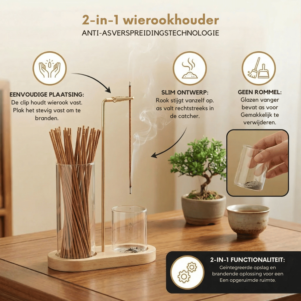 SereniSphere — Luxe Wierookhouder | 50% KORTING