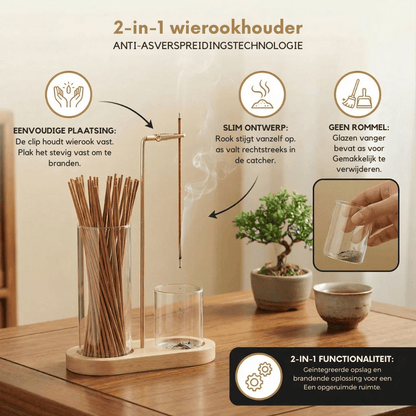 SereniSphere — Luxe Wierookhouder | 50% KORTING