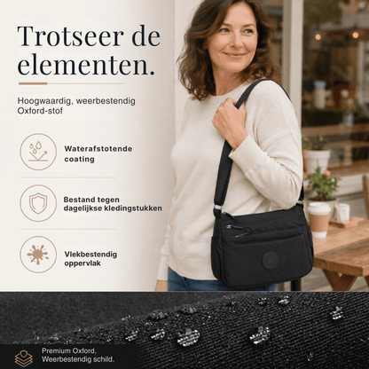 VersaCarry — Stijlvolle Multi-Pocket Crossbody | 50% KORTING