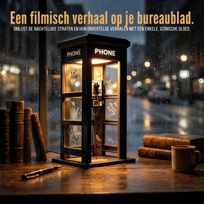 LumaCall — Vintage Telefooncel Lamp | 50% KORTING