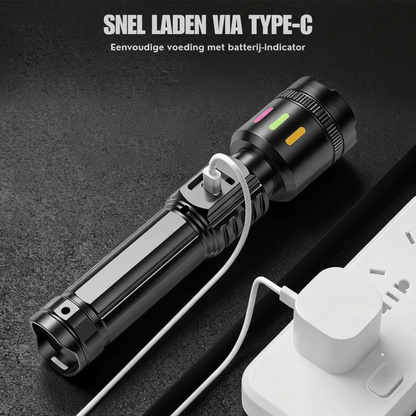 LumaCore-X1 — Tactische Power Zaklamp | 1+1 GRATIS