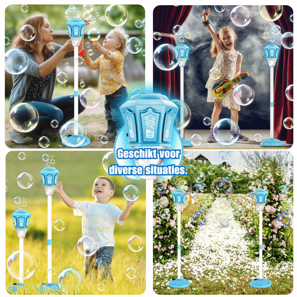 LumaBubbler — Glowing Bubble Machine | 50% KORTING