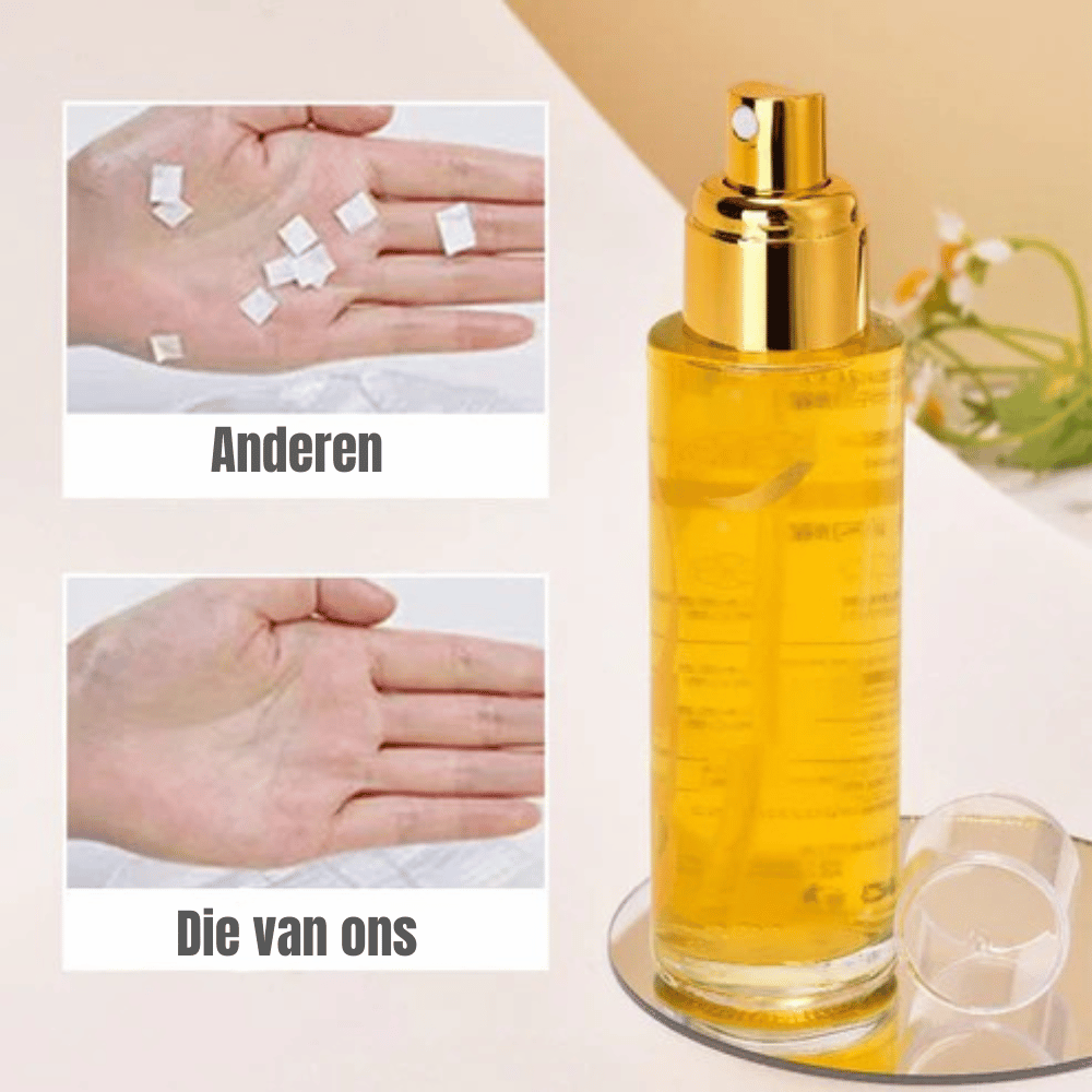 LiquidGold — Zijdezachte Haarolie Spray | 1+1 GRATIS