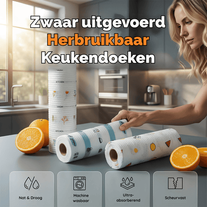 SilkinZa — Krasvrije Wegwerpdoekjes | 1+1 GRATIS
