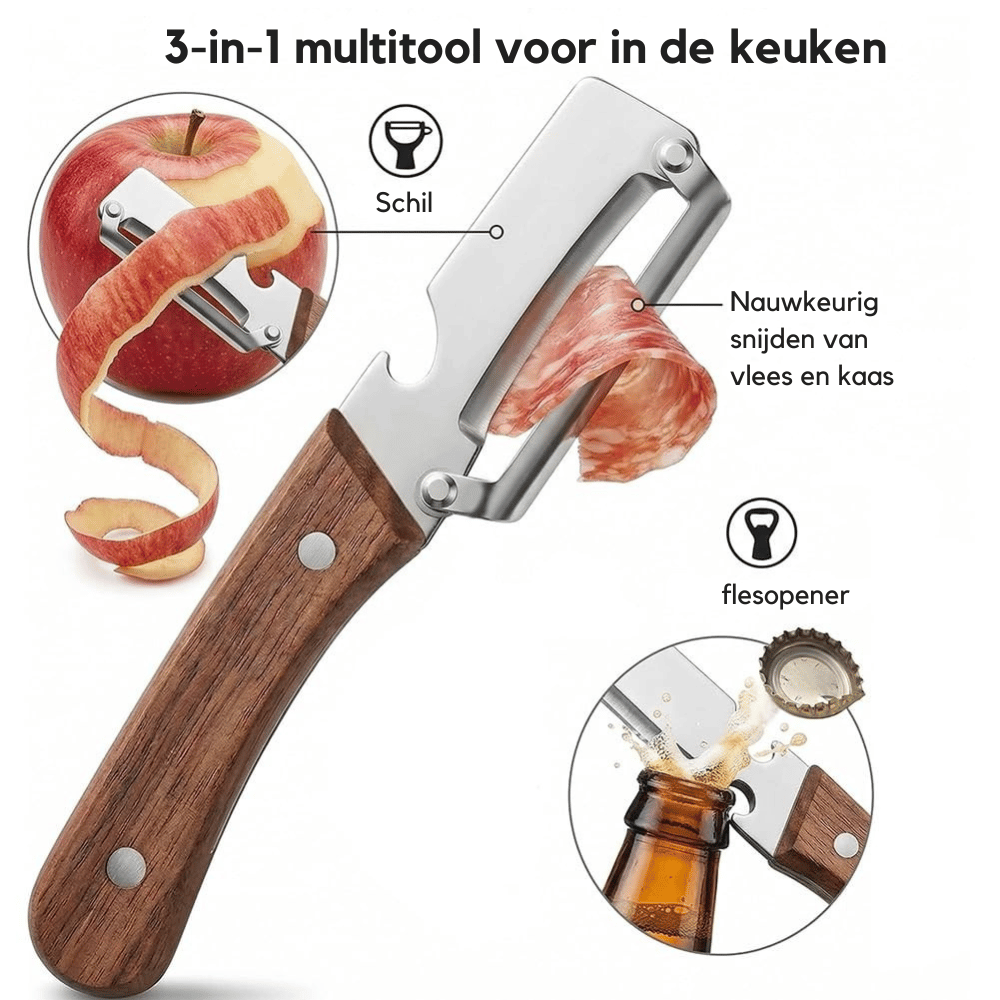 SwiftEdge Pro — 3in1 Keukentool  | 1+2 GRATIS