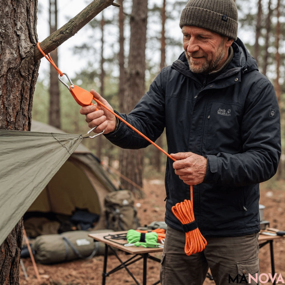 TrailGrip — Snelle Kampeerlijn | 1+1 GRATIS