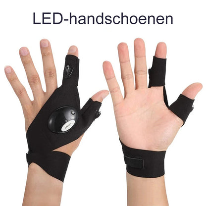 LED-handschoenen met waterdichte verlichting