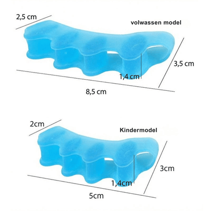 ToeAligner – Gel Teen Spreiders | 1+1 GRATIS