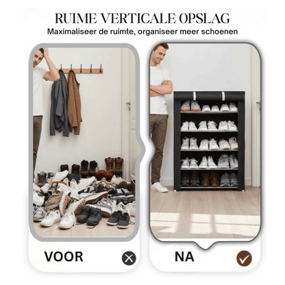 StrideNest – Schoenen Organizer Kast | 50% KORTING