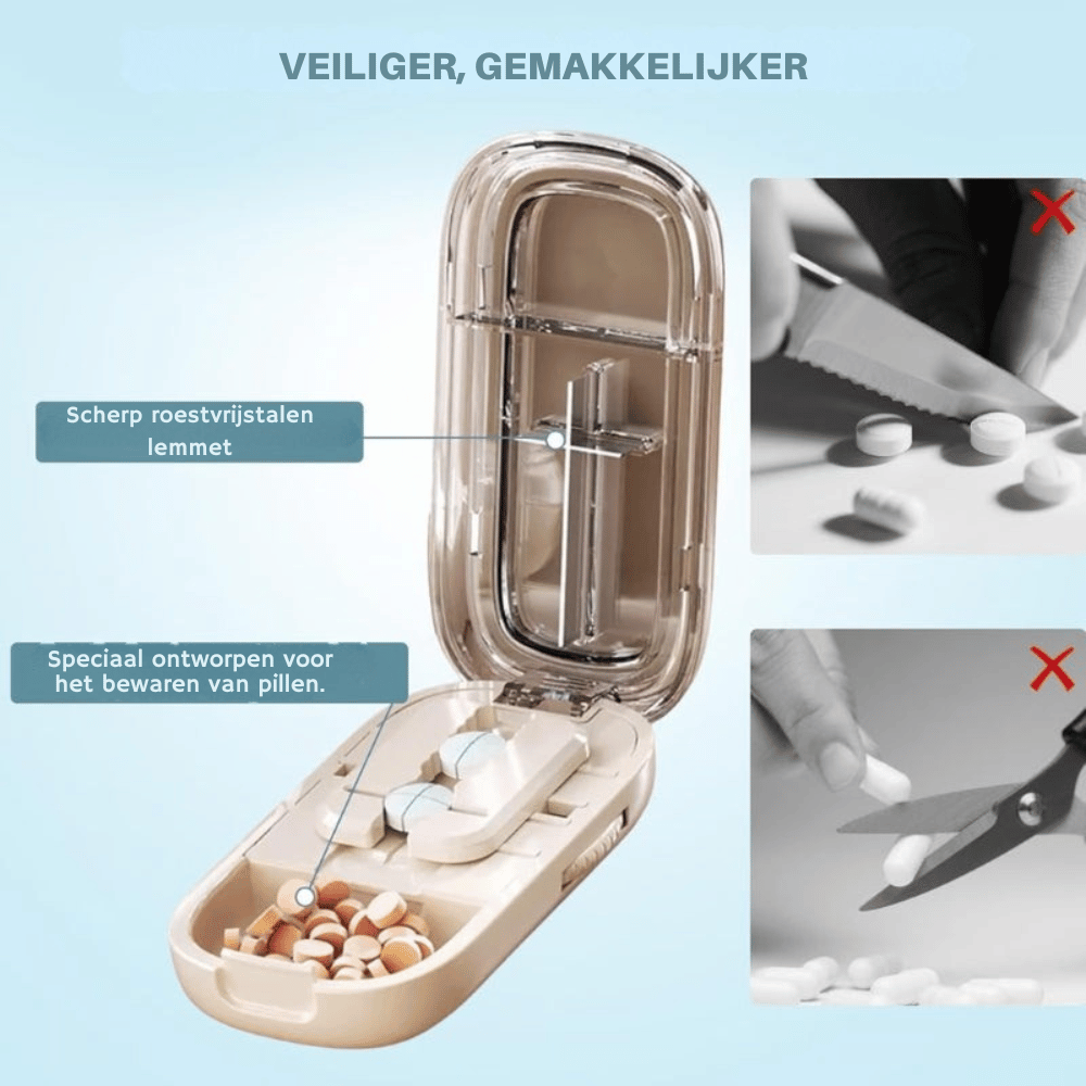 Medislice — Precisie Pillensnijder | 1+1 GRATIS