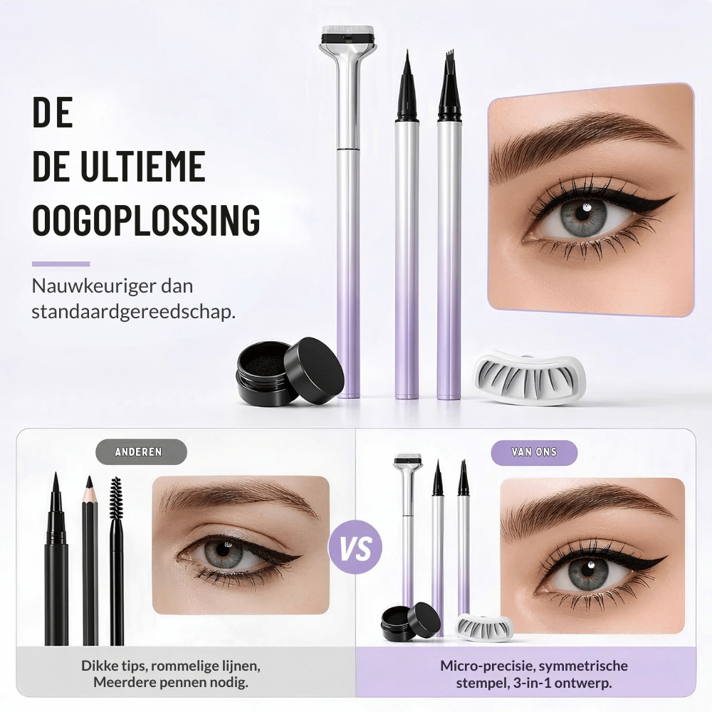 LumeLuxe — 3-in-1 Oogstylingpen | 1+1 GRATIS