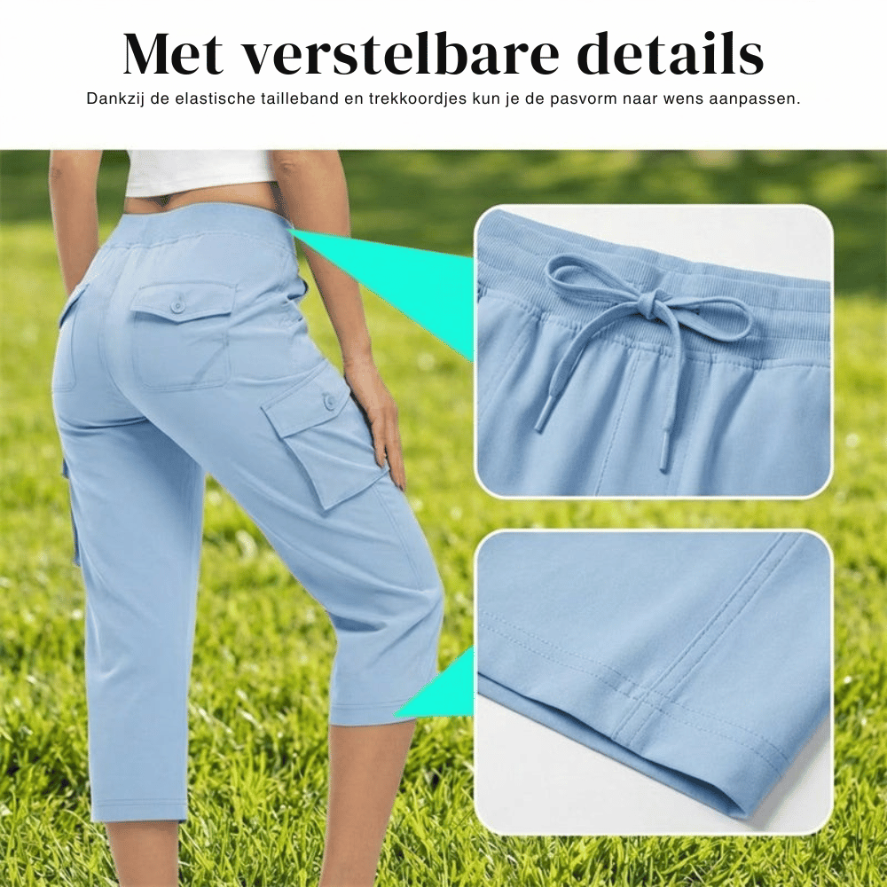 Sonia — Lichte Reis Capris | 50% KORTING