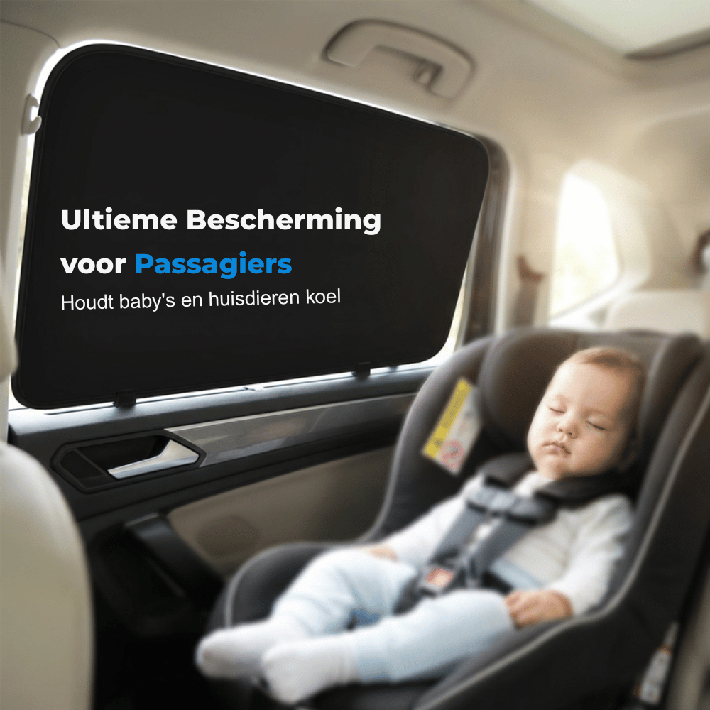 BreezeShield — Magnetisch Autozonnescherm | 50% KORTING