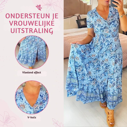 Isla – Flatterende Zomerjurk | 50% KORTING