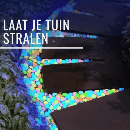 GlowPebbles — Glow Tuinstenen | 50% KORTING