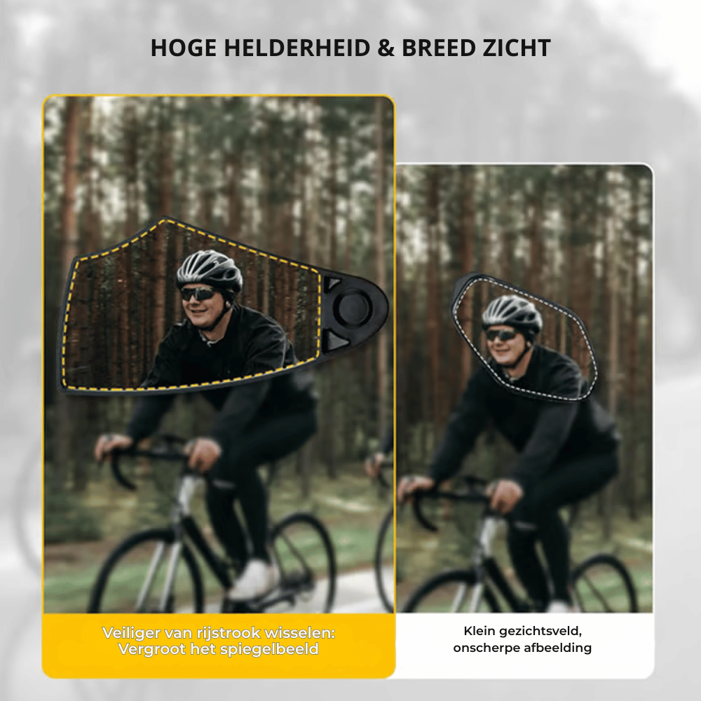TitanVue — Fiets Achteruitkijkspiegel | 50% KORTING