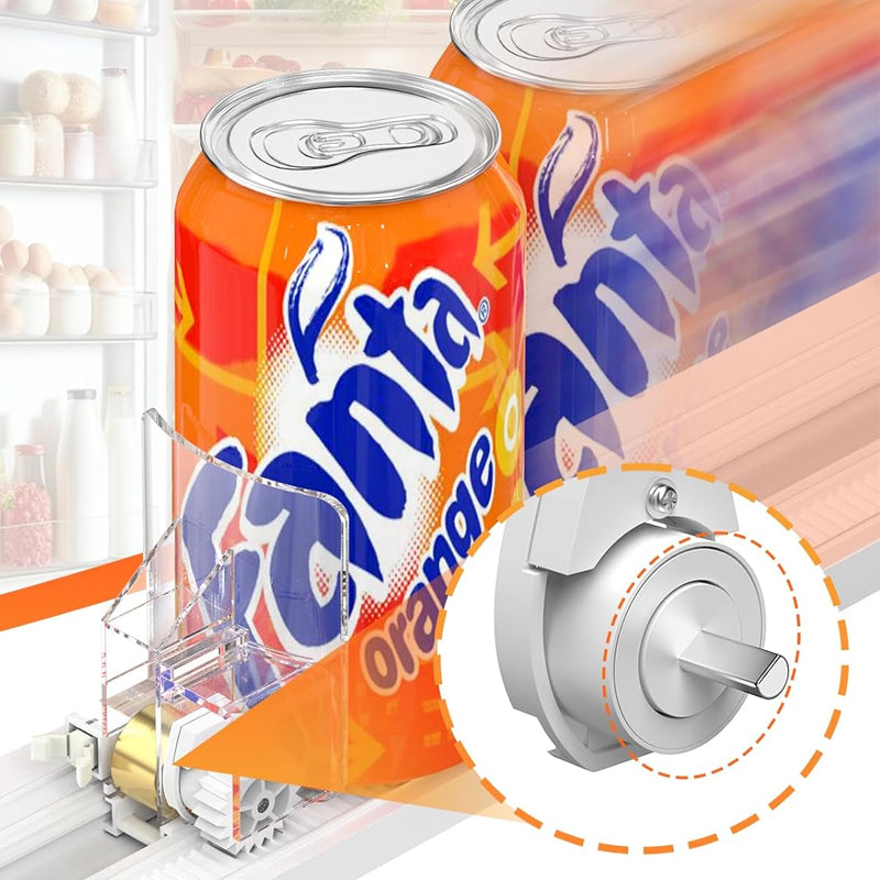 Koelkastorganizer met automatisch schuifsysteem