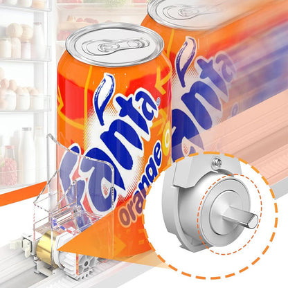 Koelkastorganizer met automatisch schuifsysteem