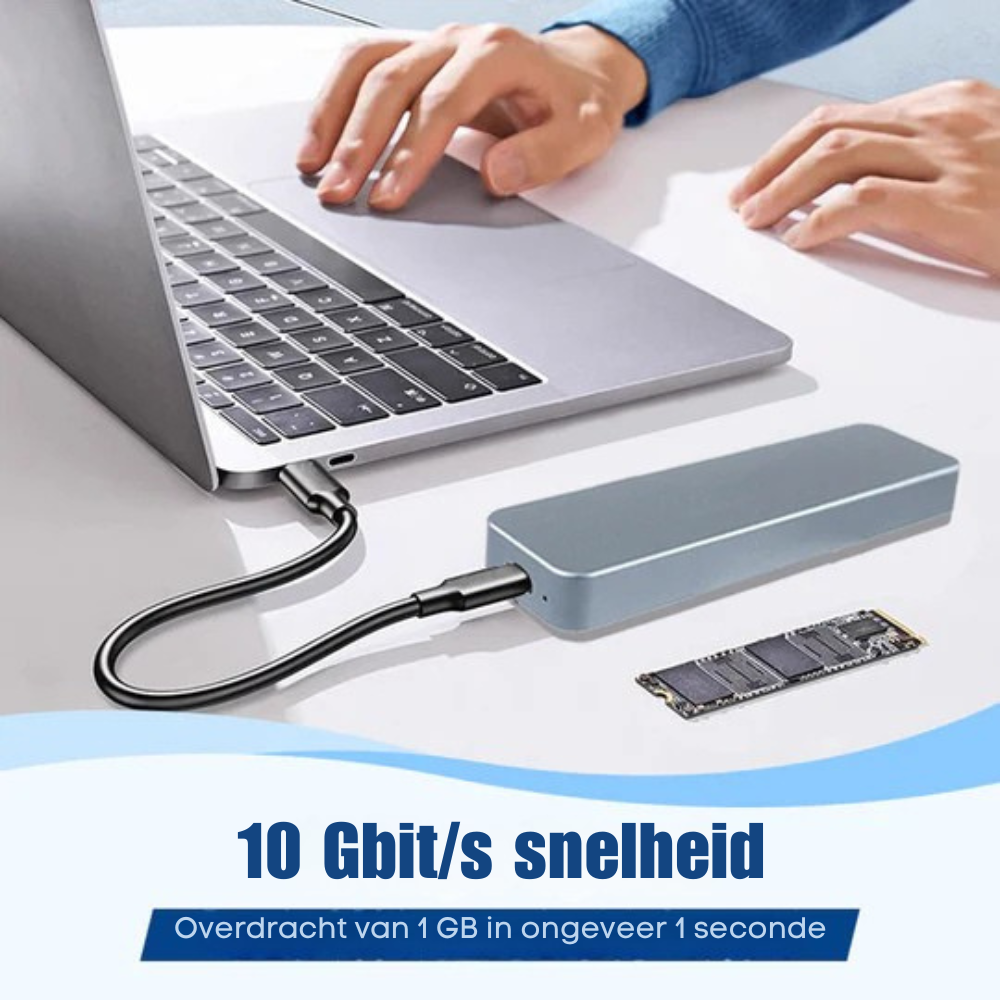 SpeedCase – Snelle SSD-behuizing | 50% KORTING