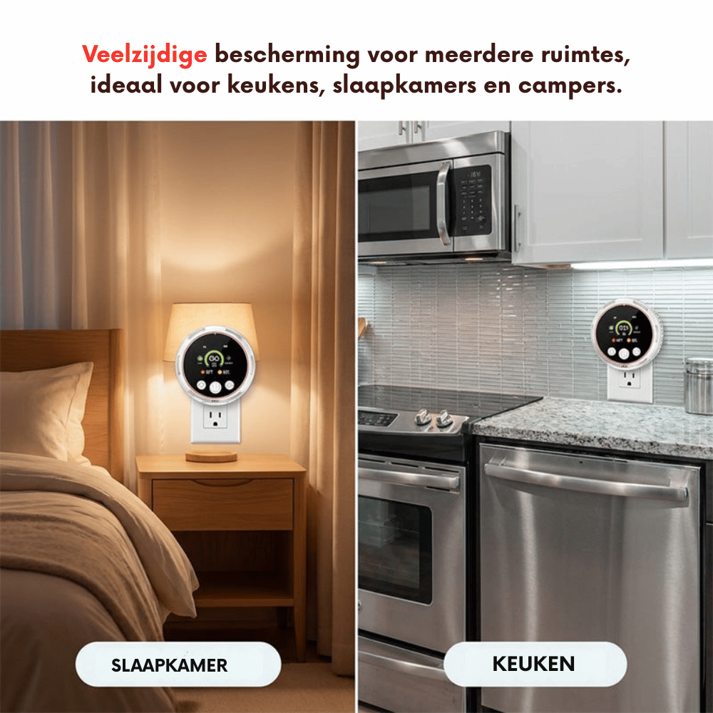VitalGuard — 5-In-1 Detector | 50% KORTING