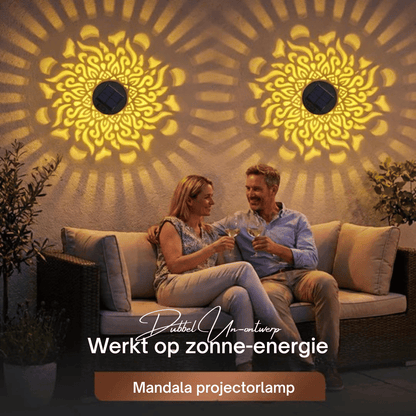 MandalaGlow — Solar Tuinlamp | 1+1 GRATIS