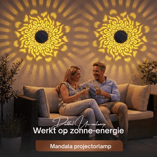 MandalaGlow — Solar Tuinlamp | 1+1 GRATIS