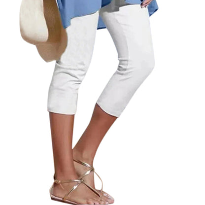 FlexShine™ – Knie-Lange Dames-Leggings met Buikcontrole & Zijdeachtig Comfort