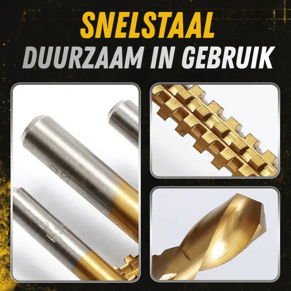 OnyxEdge — Professionele Titanium Borenset | 50% KORTING