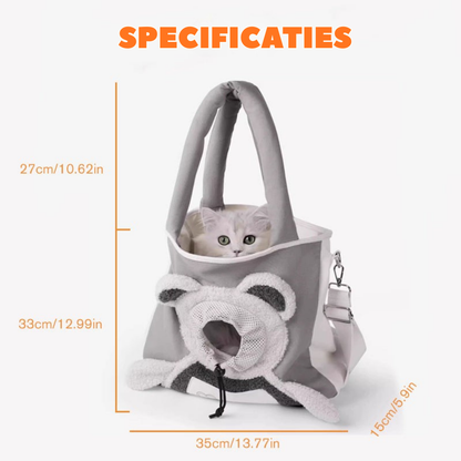 BearBuddy – Schattige & veilige huisdierentas | 50% KORTING