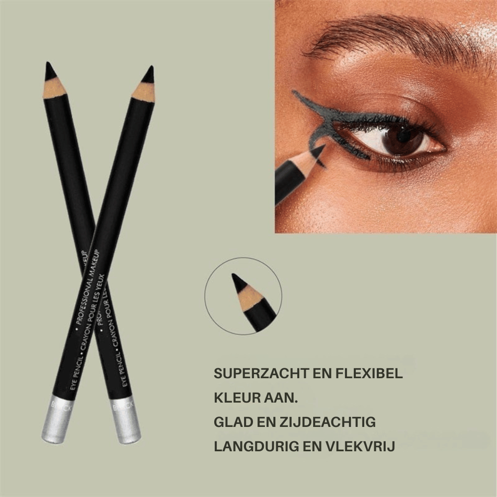 LumaLuxe — Fluweelzachte Eyeliner Potloden | 1+2 GRATIS