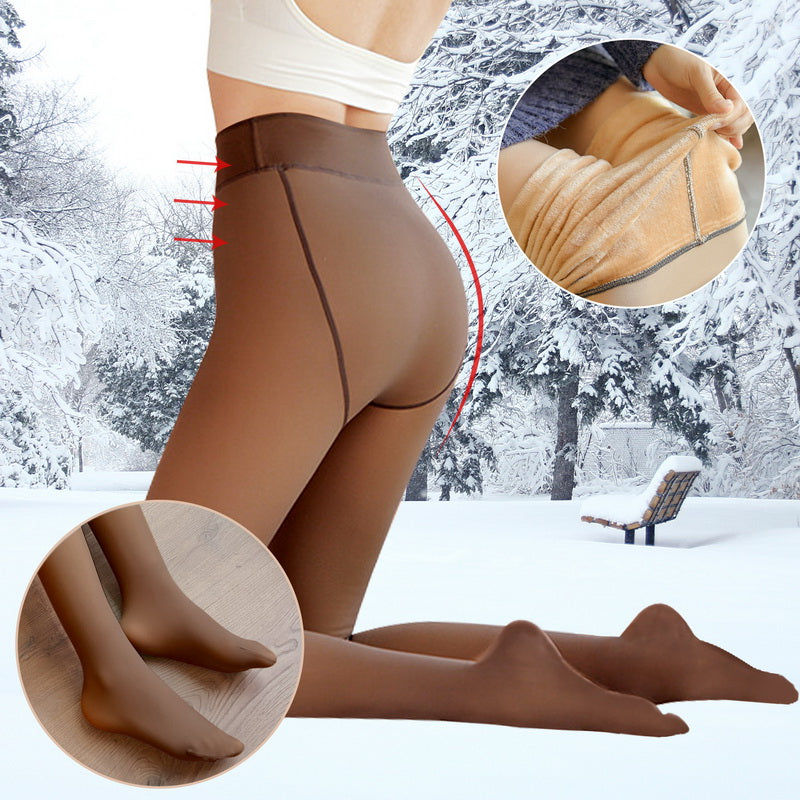 WarmLeg – Pluche panty voor wintercomfort | 1+1 GRATIS