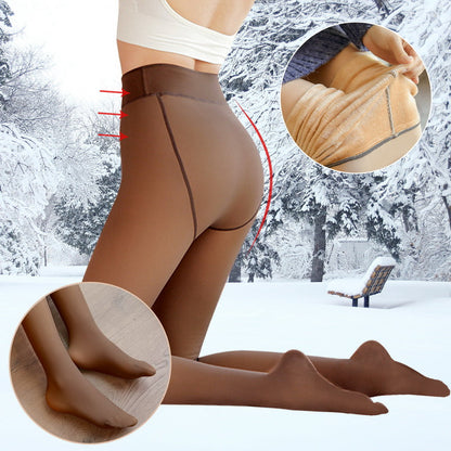 WarmLeg – Pluche panty voor wintercomfort | 1+1 GRATIS