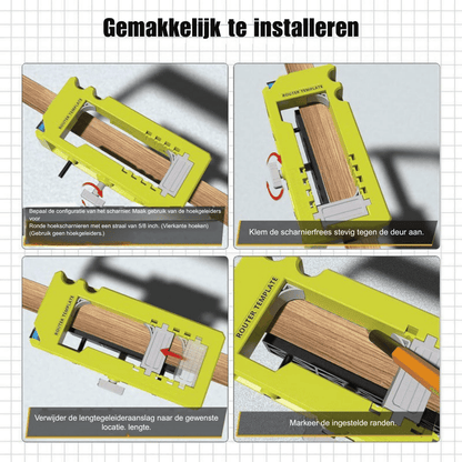 SwiftHinge Pro — Deurscharnier Freesmal | 50% KORTING